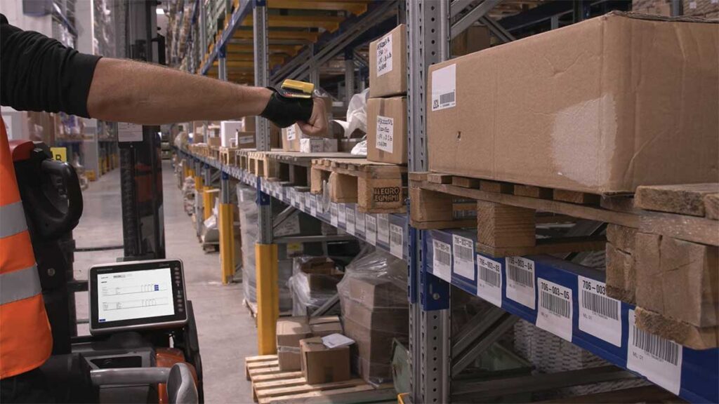 HandScanner in inventory management